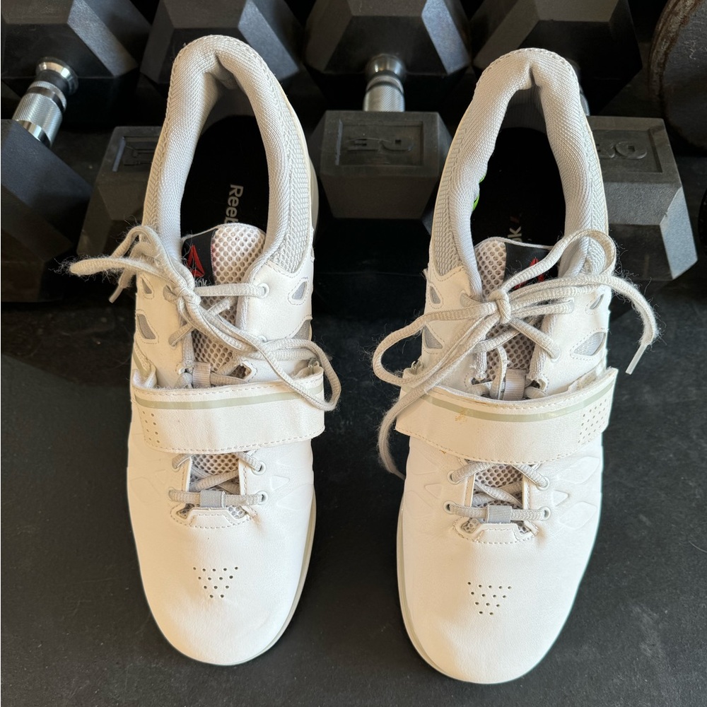 Reebok Men’s CrossFit lifting shoes, size 13. Good condition, minor scuffs.